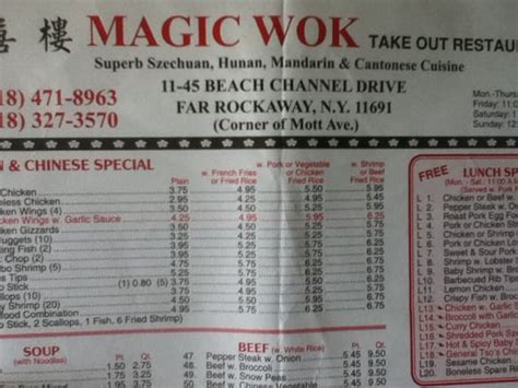 Magic wok far rockaway